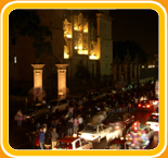 Morelia Cathedral Night